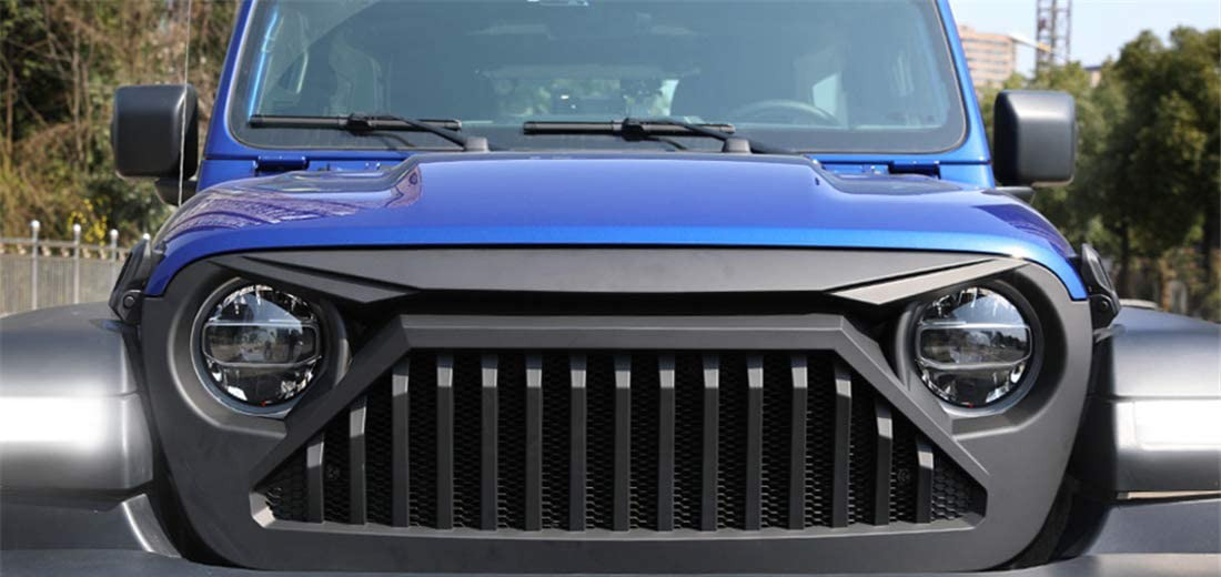 4-Wildcat Front Grille for 2018-2021 Jeep Wrangler JL ABS 4-Wildcat Front Grille for 2018-2021 Jeep Wrangler JL ABS