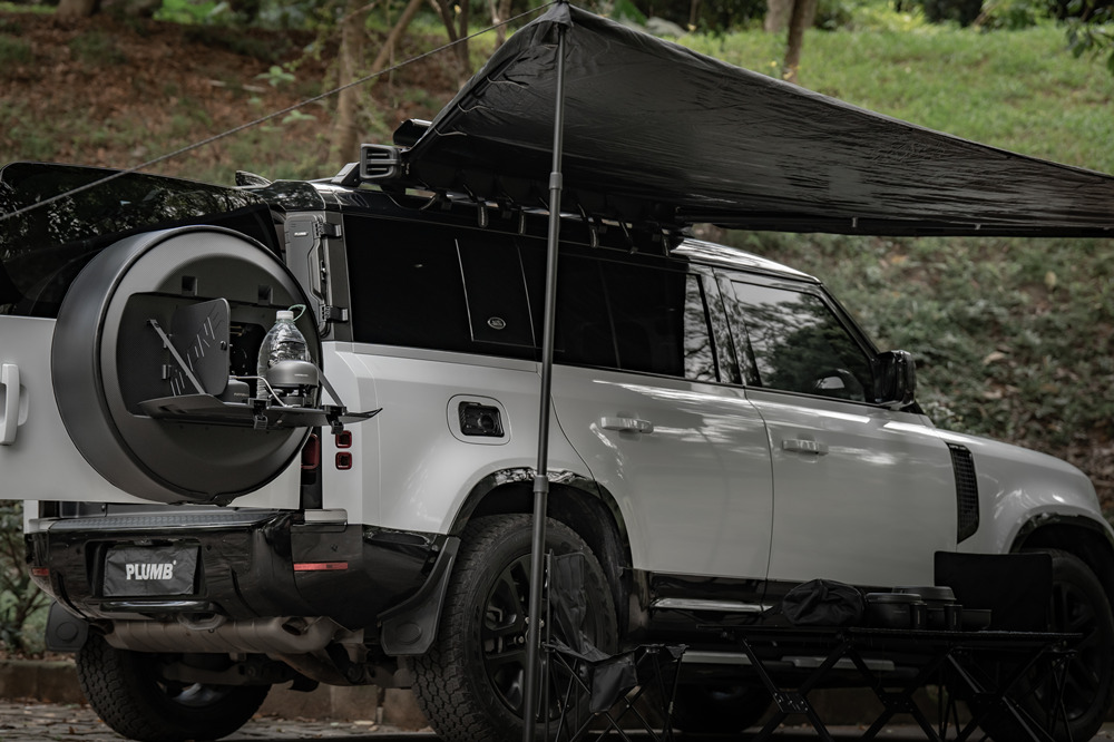 Plumb Carbon Fiber Spare Tire Cover Kit For Land Rover Defender