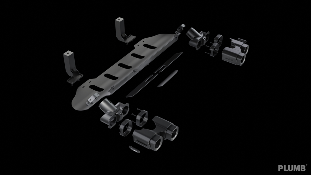 PLUMB Tail Pipe Kit new Land Rover Defender