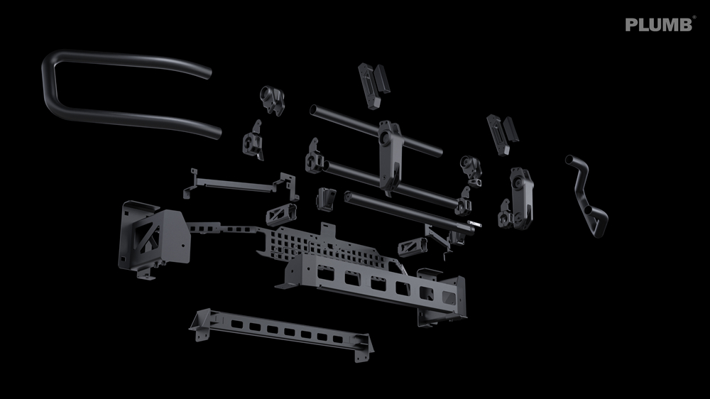 PLUMB Front Bumper new Land Rover Defender 130