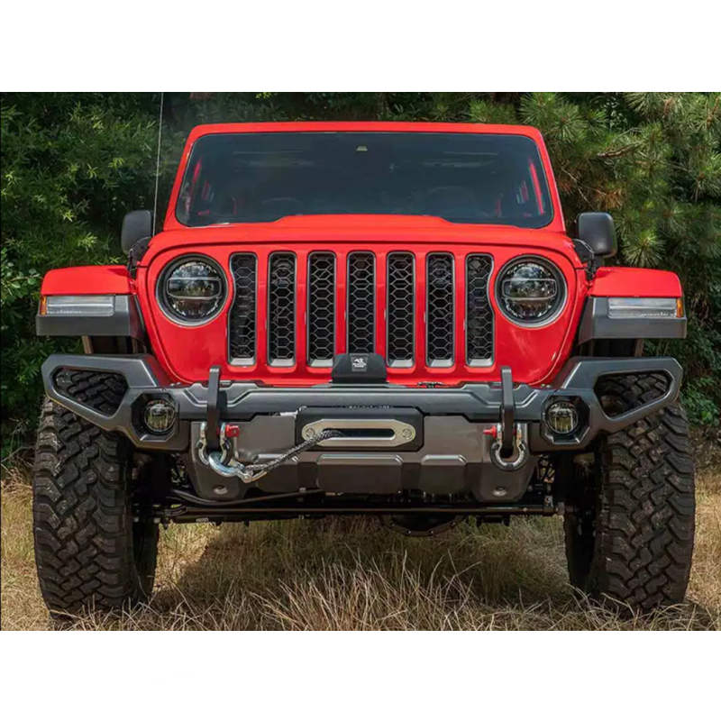 Venator style front bumper for 2018~2023 Jeep Wrangler JL & Gladiator JT