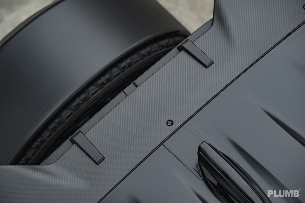 PLUMB Carbon Fiber Spoiler for new Land Rover Defender 110