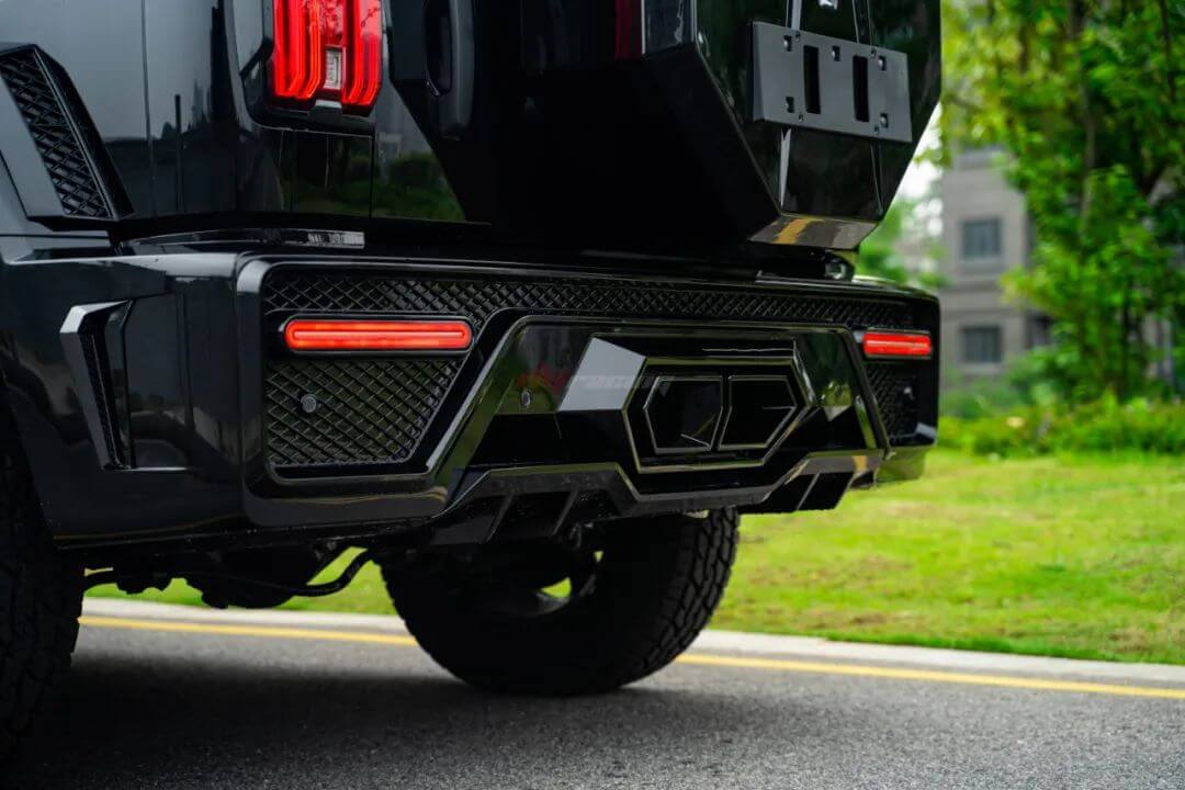 GWM Tank 300 Mars city Black Rear Bumper