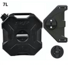 TENGQIAN 7L/9L Oil Drum Outdoor Water Bucket and Bracket for Jeep Wrangler JK/JL/4XE/JT