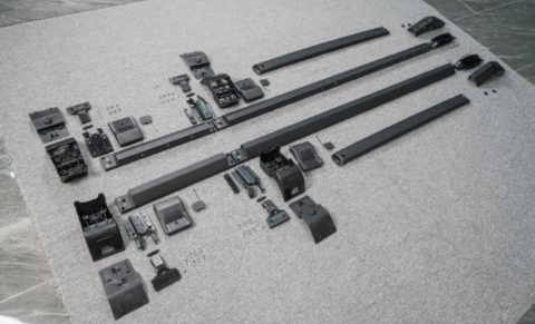 Ford Bronco Long Roof Rails With 2PCS Crossbars