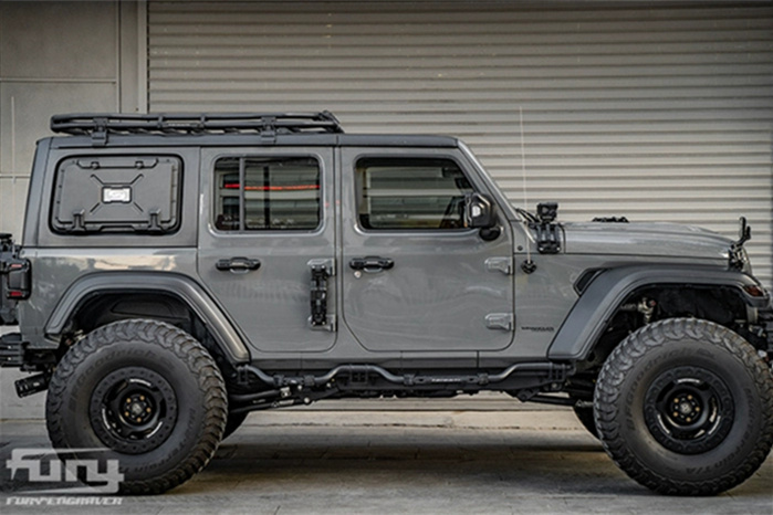 FURY JEEP JL SIDE NERF BAR 04