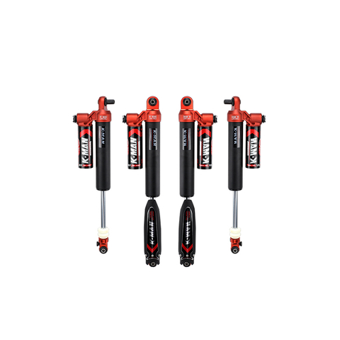 K-MAN 2.5 Inch Nitro Shocks Compression Rebound Adjustable for Jeep Wrangler JL 