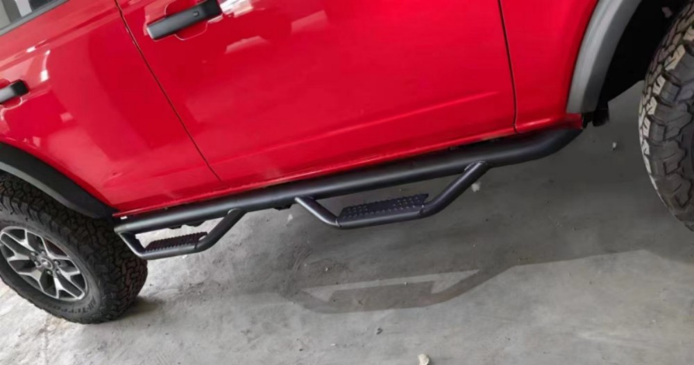 Ford Bronco Raptor Tubular Side Steps Bar Pedal