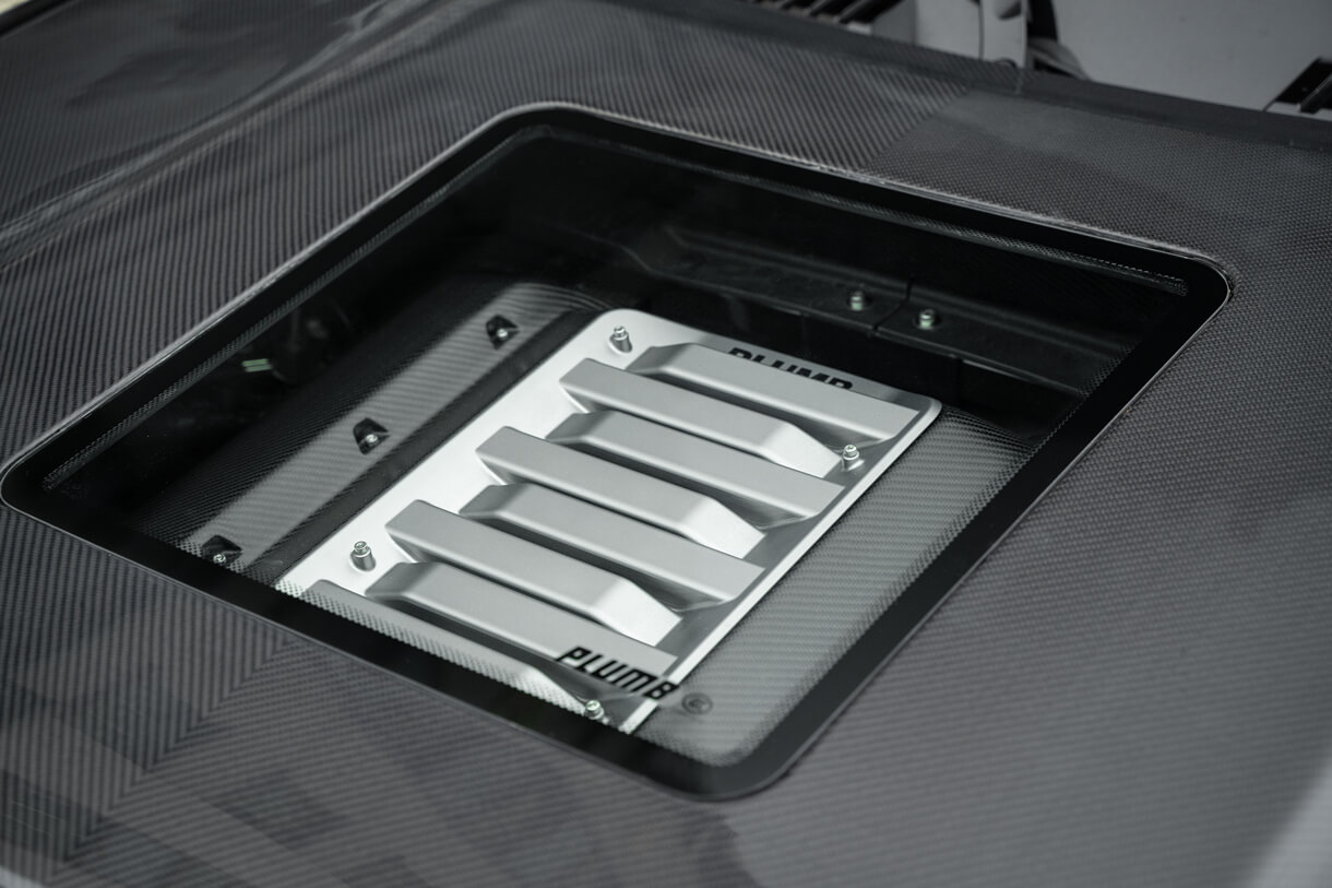 PLUMB carbon fibre bonnet new defender 110 90