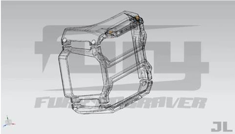 Taillight Cover For Jeep Wrangler JL 01