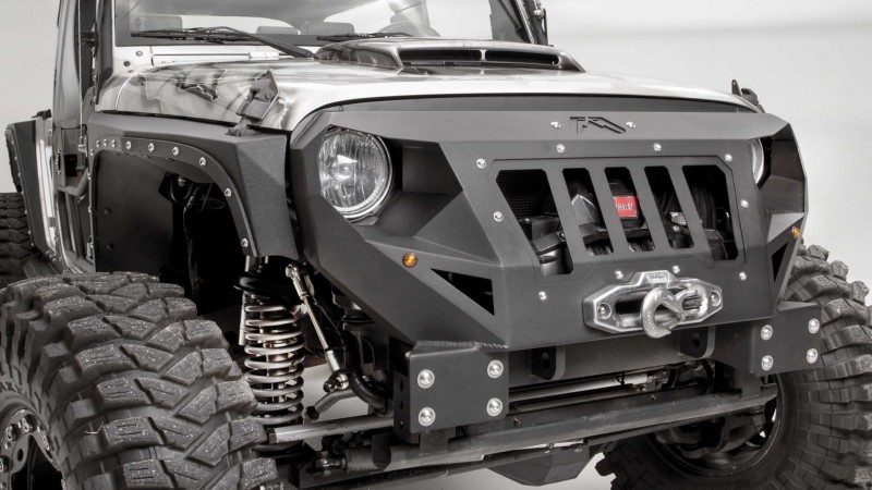 Fab Fours Style Grumper jk front bumper 