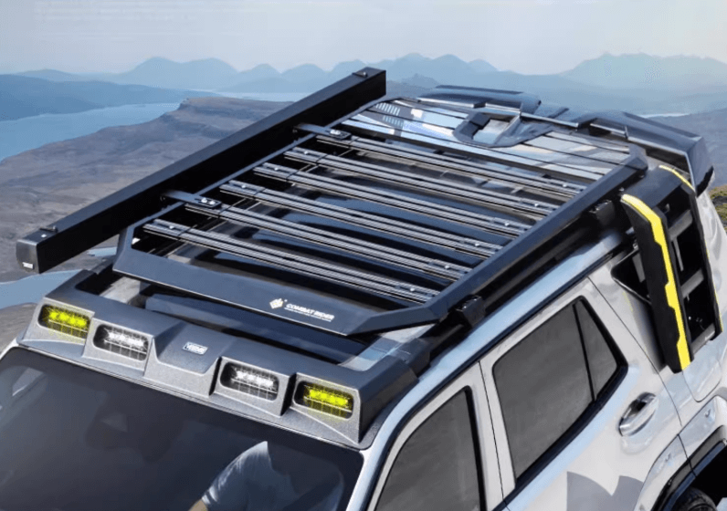 GWM Tank 300 COMBAT RIDER Defender Roof Rack side tent