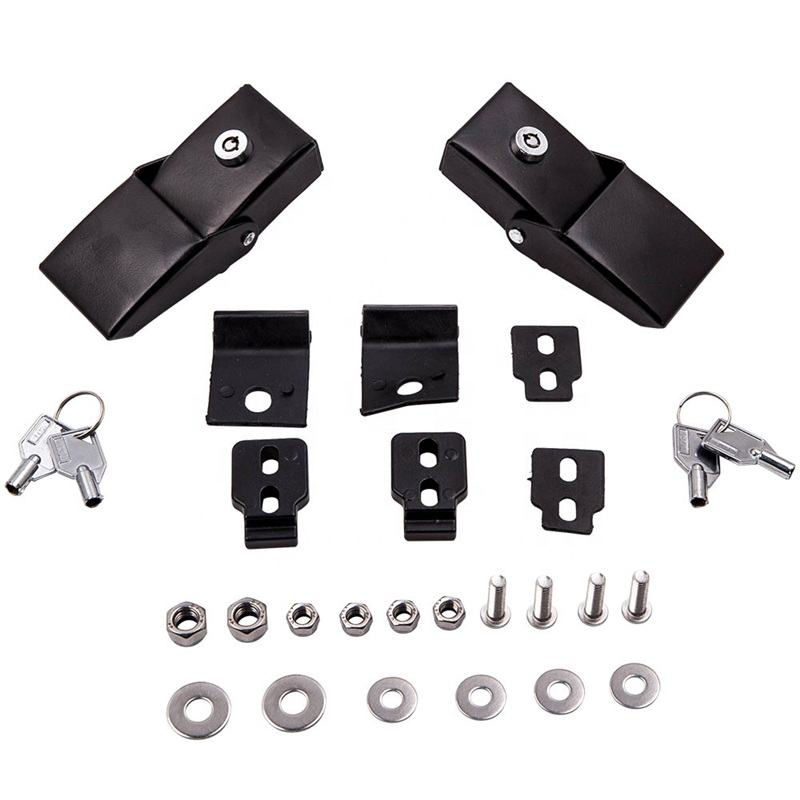 Hood Latches Lock with Keys for Jeep Wrangler JK & JL & Gladiator JT ...