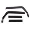 Vent Visor Rain Guards Wind Deflector 4 Door for Jeep Wrangler JL 2018~2022