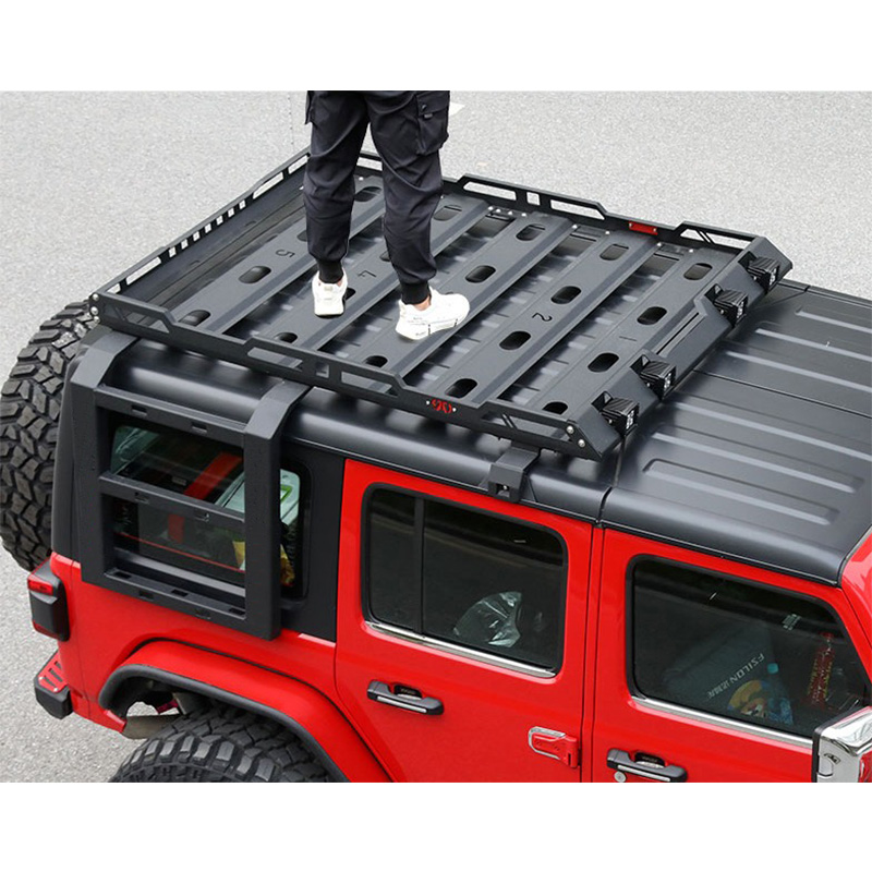 Roof Rack with Side Ladder for Jeep Wrangler JK JL Buy jeep jk