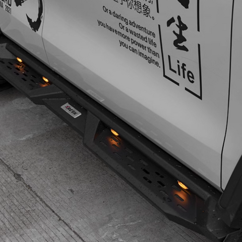 GWM Tank 300 HEV Hybrid Side Step Bar With Lights