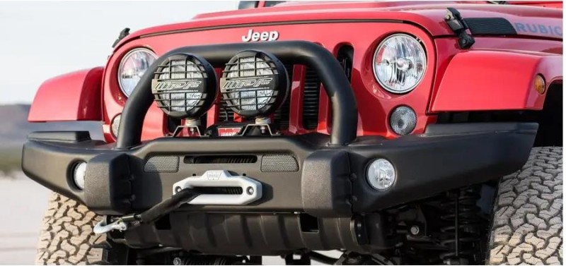 AEV Style Premium Front Bumper Jeep Wrangler JK with wich mount