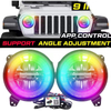 9" LED Headlights for 2018-2021 Jeep Wrangler JL