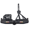 Rear Bumper With Tire Carrier With Jerry Can For Toyota Hilux
