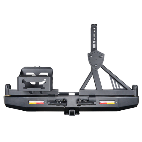 Rear Bumper With Tire Carrier With Jerry Can For Isuzu D-Max