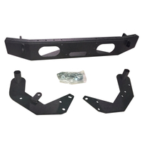 Front winch bumper skid plate mount for Suzuki Jimny JB43