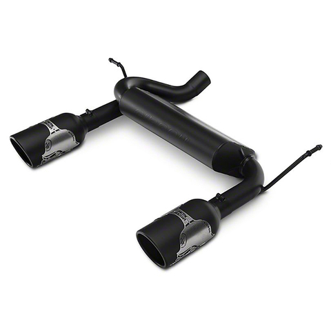 Gibson Style Exhaust for Jeep Wrangler JK 2007-2018