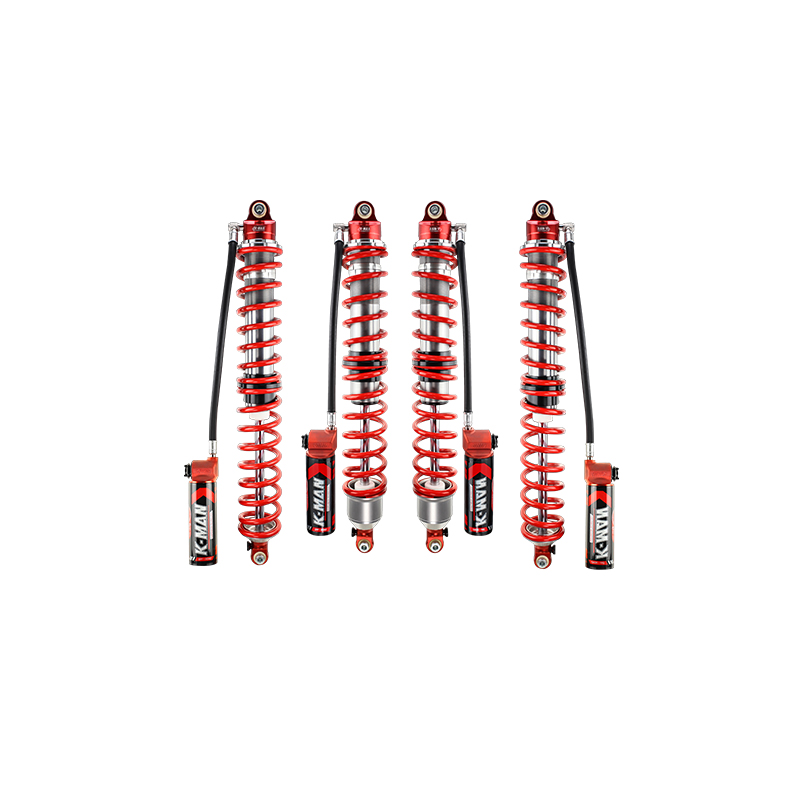 KMAN 4.0 inch Lift Nitrogen Shocks Compression Rebound Adjustable for