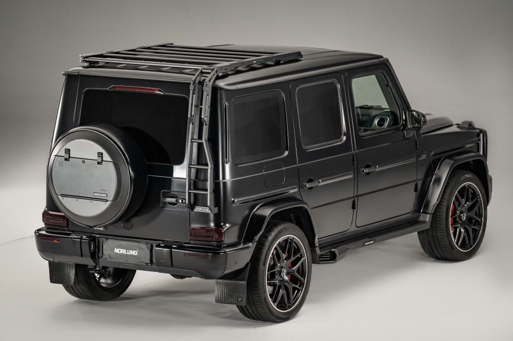 NORLUND CNC Beltline Badge For Mercedes-Benz G Class full