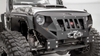 Steel Fab Fours Style Front Grumper With Short Bumper for Jeep Wrangler JK