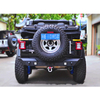 Heavy Duty Rebel Style 4x4 Aluminum Rear Bumper Bar for 2018-2022 Jeep Wrangler JL 