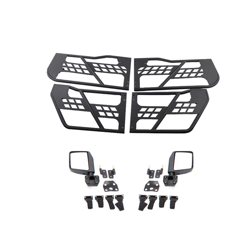 Half Door with Side Mirror for Jeep Wrangler JK 2007-2018