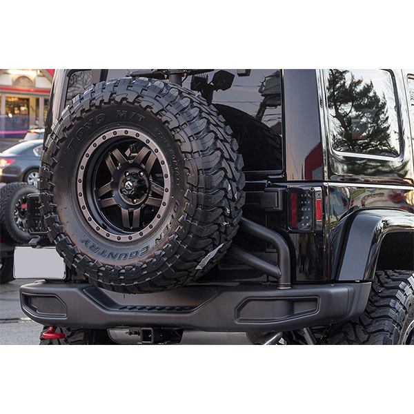 AEV Style Rear Tire Carrier Kit for Jeep Wrangler JK 2007-2018 Steel ...