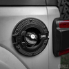 OMU Genesis Series Aluminum Gas Tank Cover with Transparent Capsule Design for Jeep Wrangler JK JL