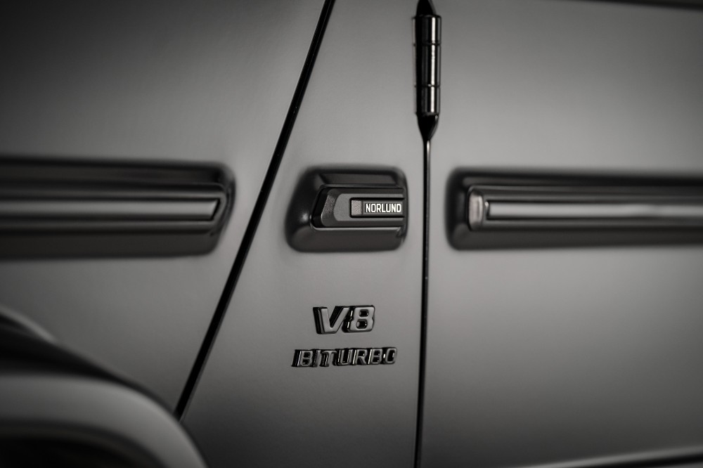 NORLUND CNC Beltline Badge For Mercedes-Benz G Class