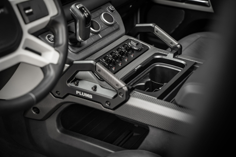 PLUMB Carbon Fiber Central Control Kit for 2020+ Land Rover Defender 110 90