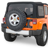 Teraflex Style HD Hinged Carrier with Adjustable Tire Mount for Jeep Wrangler JK 2007~2018