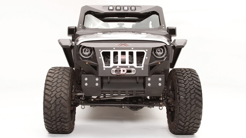 Fab Fours Style jeep jk front bumper 