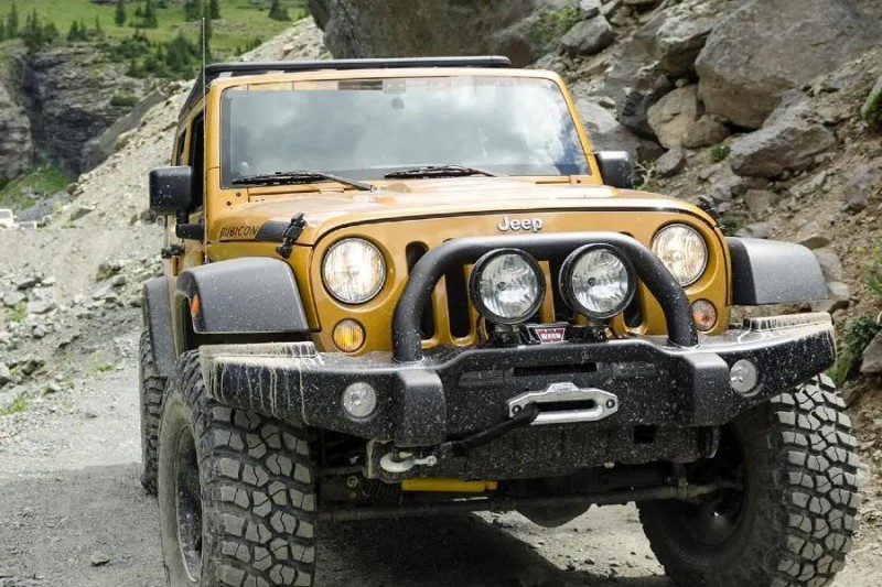 AEV Style Premium Front Bumper Jeep Wrangler JK with grille guard