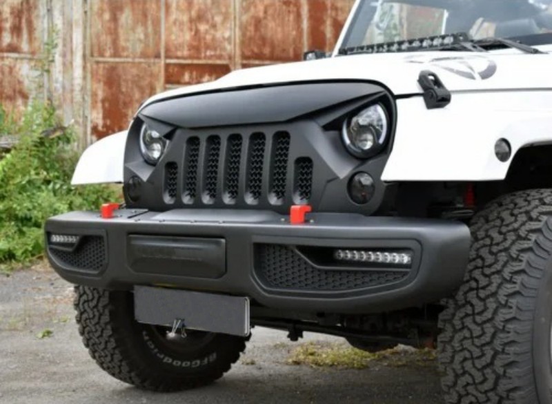 Apollo jeep JK front Bumper with hook
