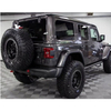 Rubicon Off-road Anniversary Rear Bumper in Aluminum for 2018-2022 Jeep Wrangler JL