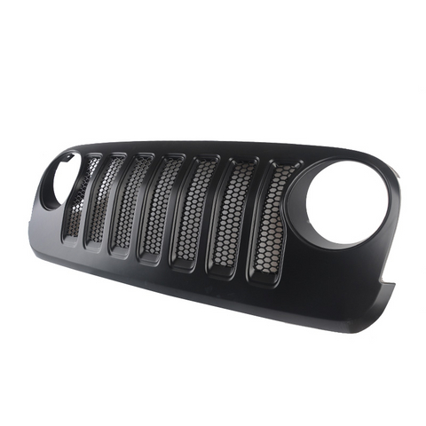 Jeep Wrangler JK Grille Fit ABS Plastic 2007-2018 