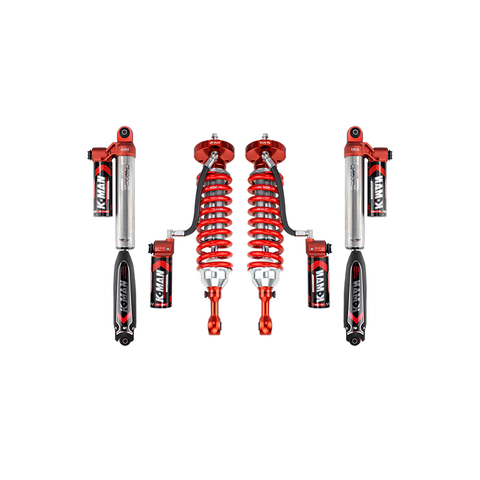 K-MAN 2.0 Inch Lift Compression Rebound Adjustable Shocks for Ford Ranger 