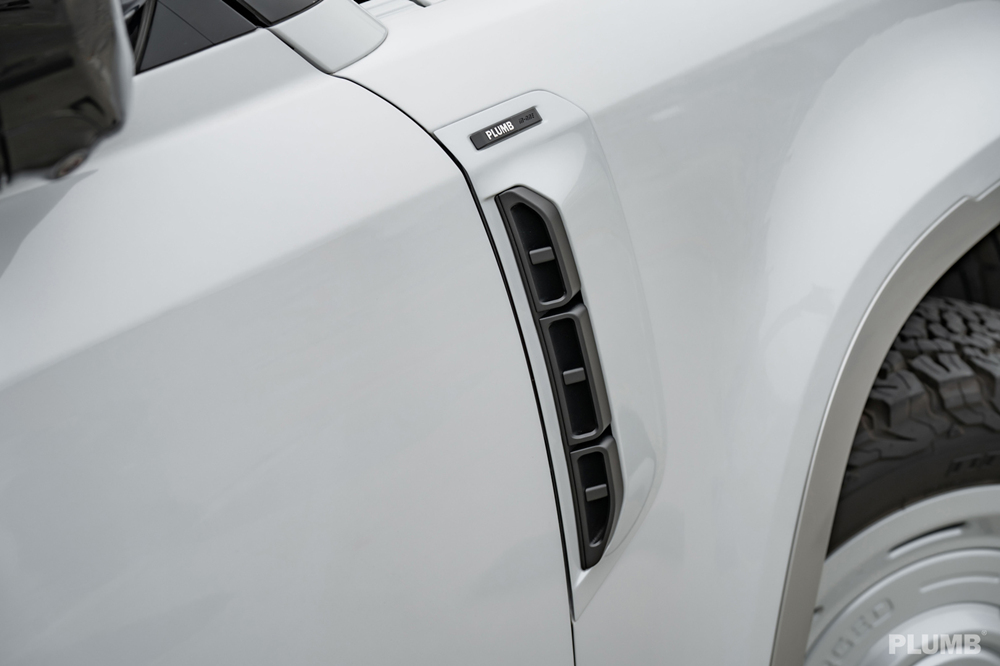 plumb side vents details land rover defender 90