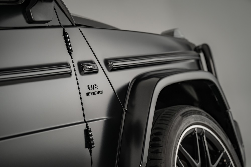 NORLUND CNC Beltline Badge For Mercedes-Benz G Class detail
