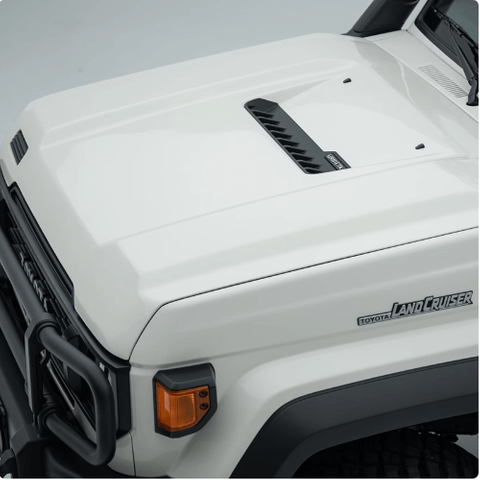 Toyota Land Cruiser LC76/LC71/LC78/LC79 URNIETA Full Carbon Fiber Hood