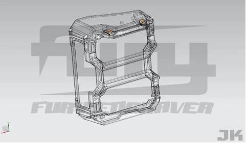 Taillight Cover For Jeep Wrangler JK 01