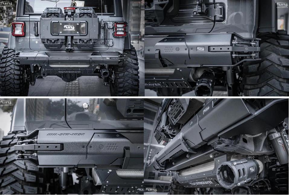 Jeep Wrangler JL Rear Bumper Rear Bar