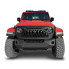 Matte black Front Grille Shark Grill Replacement for Jeep Wrangler JL JT 2018 2019 2020 2021