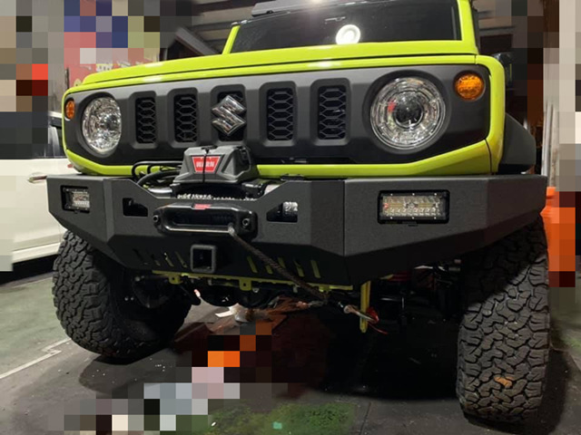 winch front bumper new suzuki jimny a