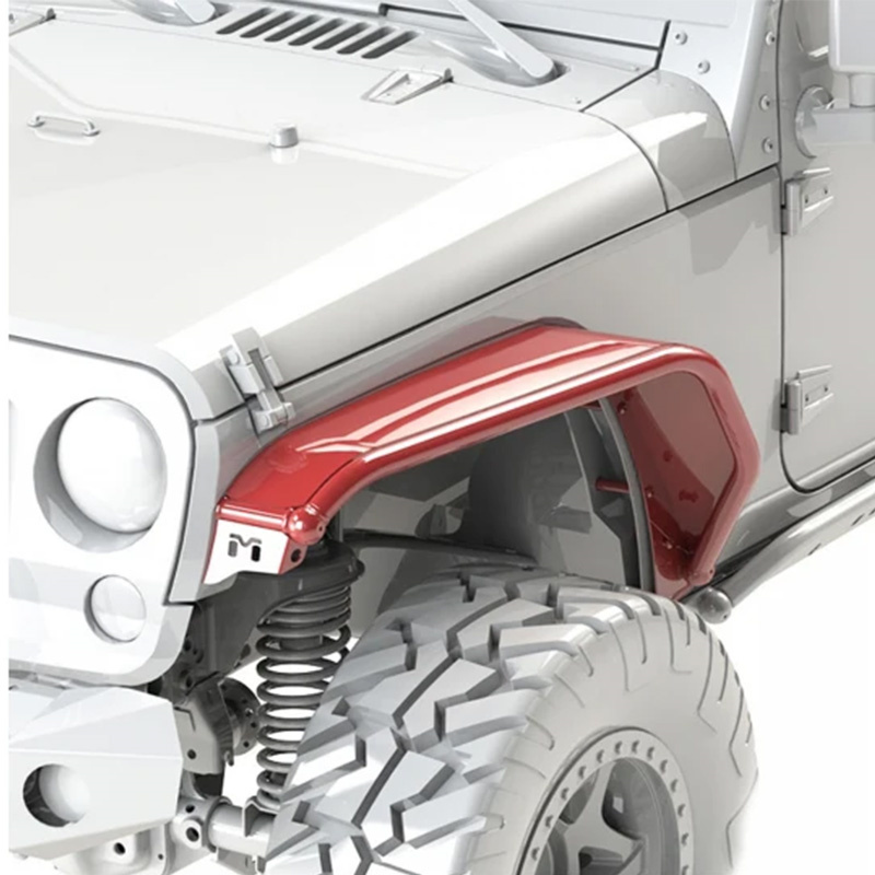 Aluminum Overland Tube Fenders Flare Front for Jeep Wrangler JK Buy